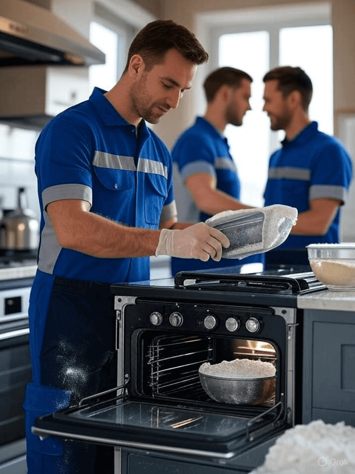 Cleaning Oven with Baking Soda by Popular Method