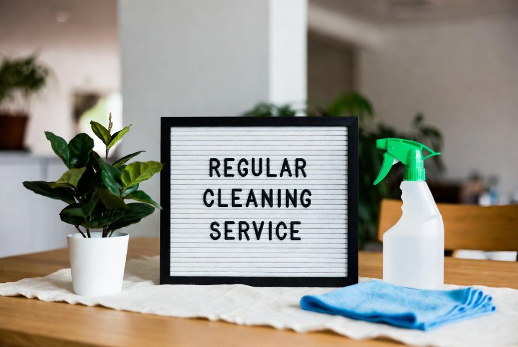 regular cleaning service